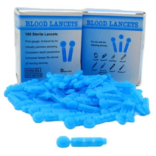 200  x STERILE LANCETS FOR BLOOD TEST/TESTING KITS — image 1