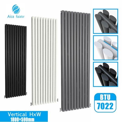Designer Radiator Flat Panel Oval Column Horizontal Vertical Central Heating Rad