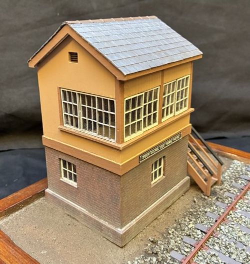 O Gauge Model Railway Buildings GWR ‘Helston’ Signal Box Kit