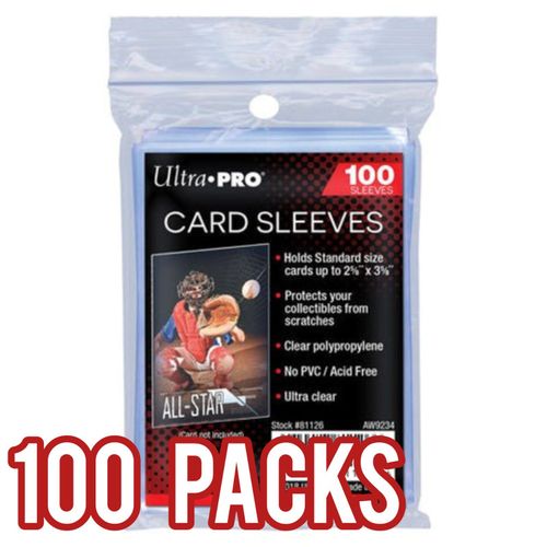 Ultra Pro Soft Clear Penny Sleeves Standard Size 1-10,000 Pokemon YuGIOh MTG — image 1