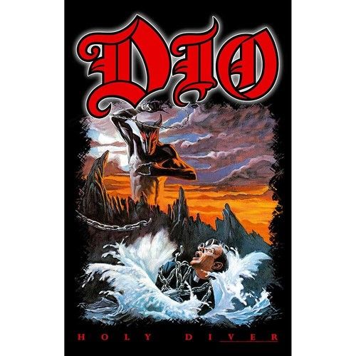 Dio 'Holy Diver' Printed Flag - NEW textile poster