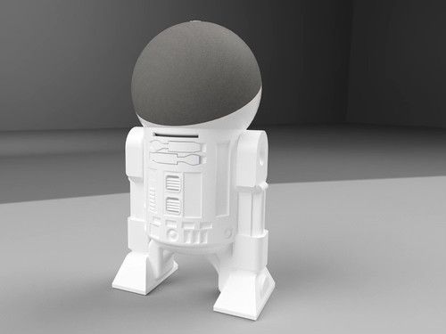 R2D2 Echo Dot Stand Mount - Amazon Alexa Echo Speaker 4th & 5th Gen