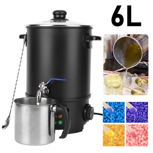 6L 1100W Commercial Wax Melter for Candle Soap Making Electric Melting Pot 220V — image 16