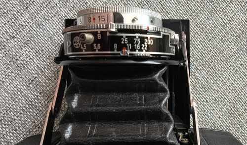 Zeiss Ikon Signal Nettar 518/16 camera Novar f4.5/75mm lens leather case — image 5