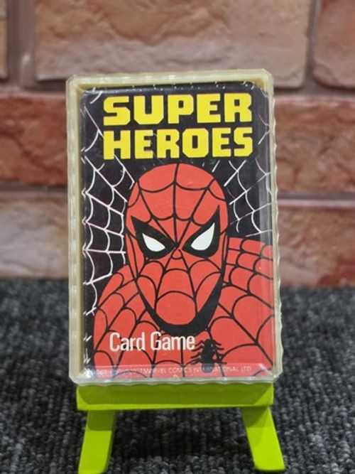 Marvel Heroes & Villains Top Trumps Rare Vintage Card Game 1970s complete 