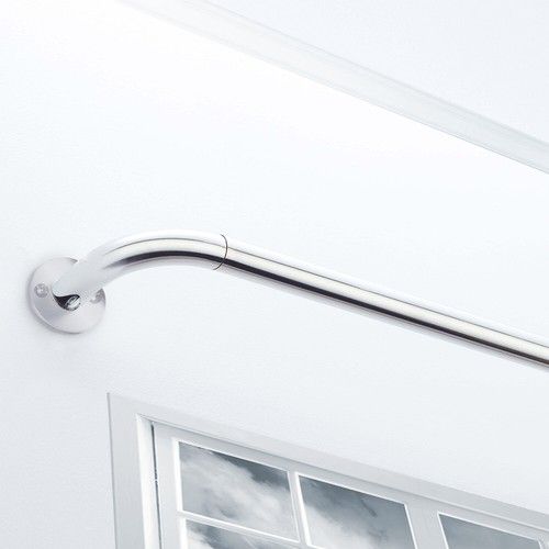 Extendable Metal Curtain Pole 28mm With Rings Brackets Hooks & Rod Fittings