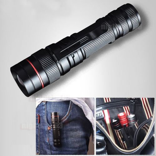2X MULTI USE USB Rechargeable LED Flashlight Super Bright Torch Tactical Lamp — image 9