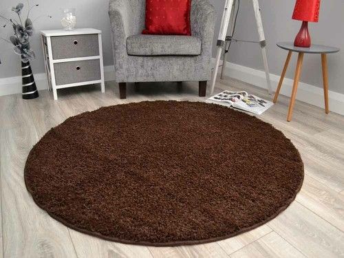 Circular Circle Round Rugs Circles Non Slip Machine Washable Floor Small Mat Rug