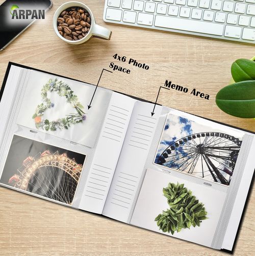 Personalised Text Memo Slip In Case Photo Album Holds 200 6x4"/10x15cm Photos — image 11