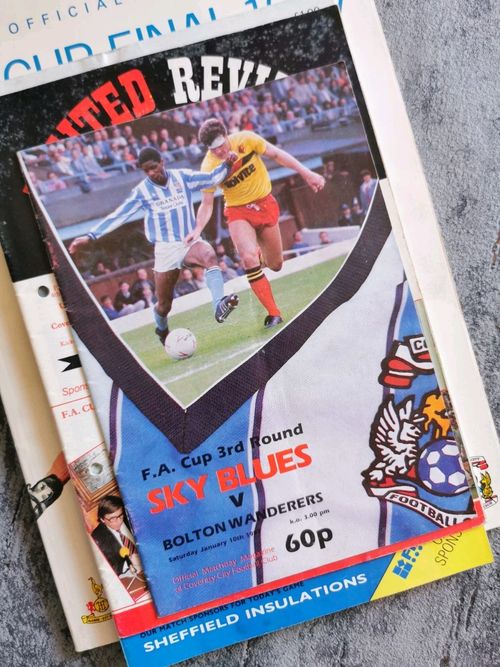 1987 Coventry City FA Cup Run Programmes: Final, Semi, Quarter, 3rd, 4th Round — image 3