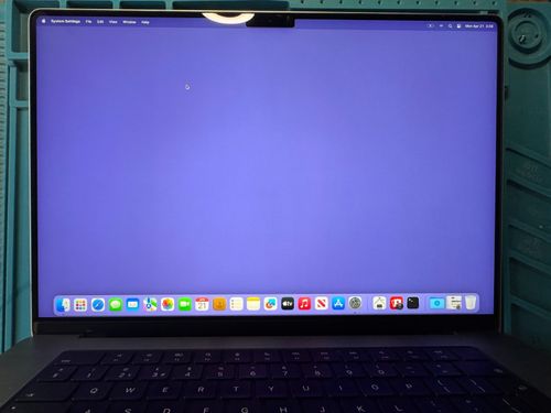 Genuine Apple MacBook Pro 16" M1 A2485 silver Display Screen Assembly Perfect — image 2