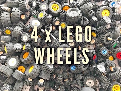 LEGO Bundle Set Joblot 1kg Bricks Parts & Pieces Minifigures Accessories Wheels — image 6