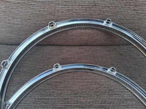Premier 14" Die Cast  Snare Drum Hoops 8 Lug. — image 7
