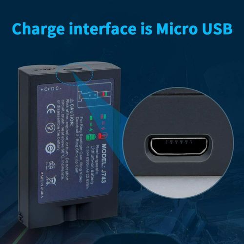 2X HIXON RING BATTERY FOR RING VIDEO DOORBELL 2 3 PLUS SPOTLIGHT STICK UP CAMERA — image 3