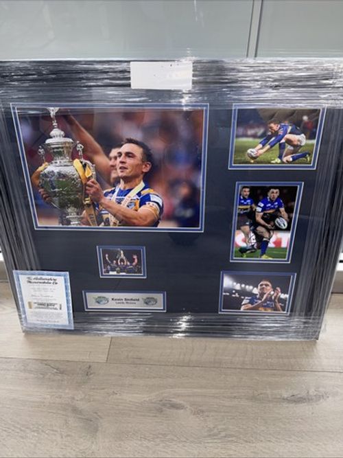 Kevin Sinfield Leeds Rhinos Signed Photo Framed