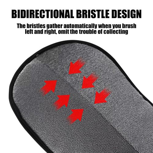 Pet Hair Removal Tool Reusable Static Removal Gloves, Double-Sided Grooming — image 4