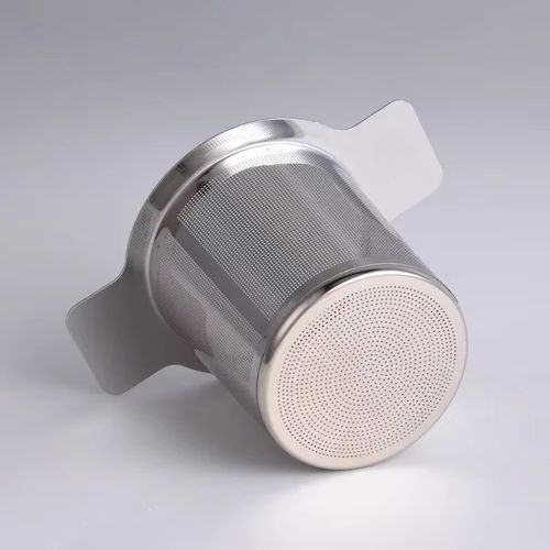 Stainless Steel Mesh Tea Infuser Strainer Metal Loose Leaf Cup Filter With Lid — image 2