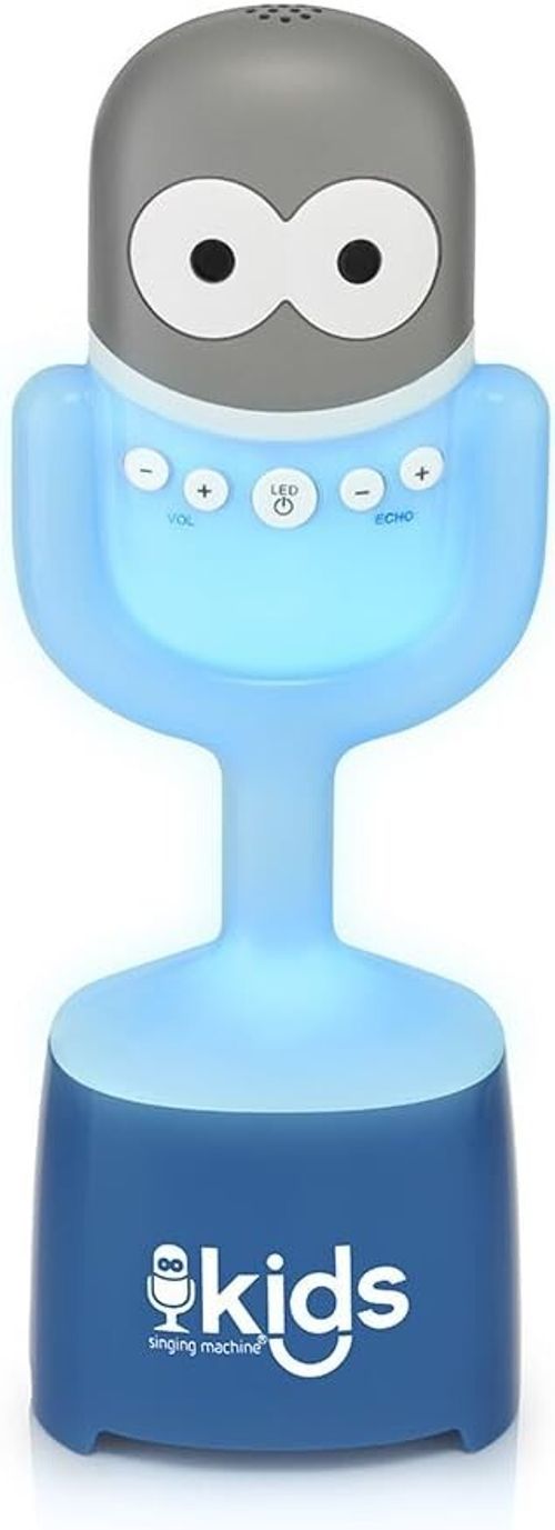 Singing Machine Bluetooth Microphone Karaoke Wireless Mic with Built-In Speaker — image 1
