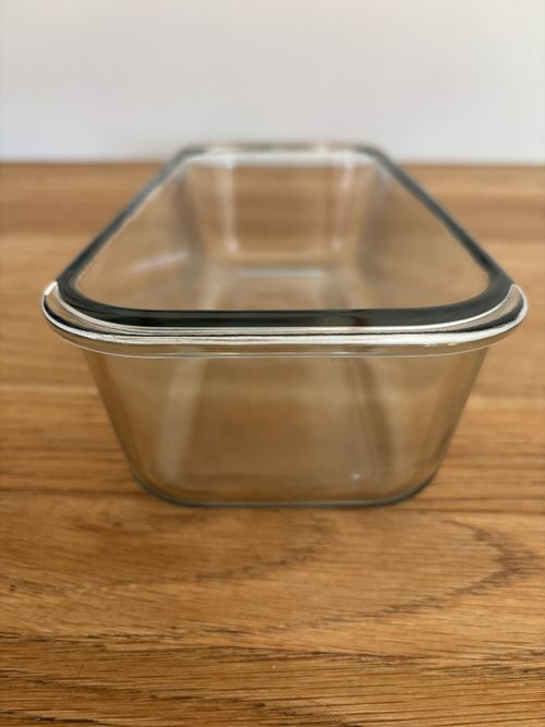Clear PYREX England Glass Loaf Pan Cake Bread Baking Dish 28cm  — image 2