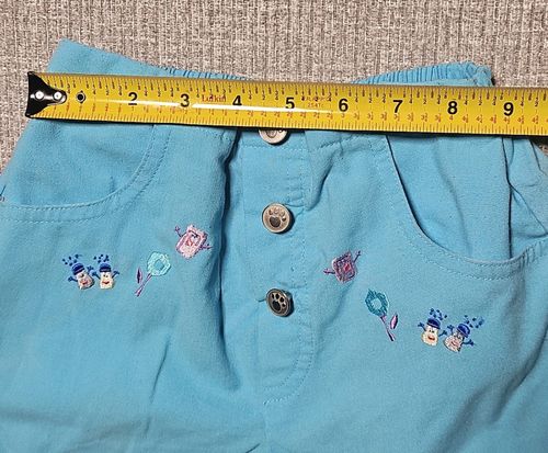 VINTAGE 2000 Blues Clues 2pc Kids Outfit Set Girls Sz 4T Embroidered Nickelodeon — image 5