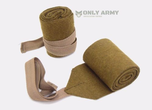 1940's WW2 British Army Style Puttees Extra Long Wool Wraps Gaiters Military — image 2