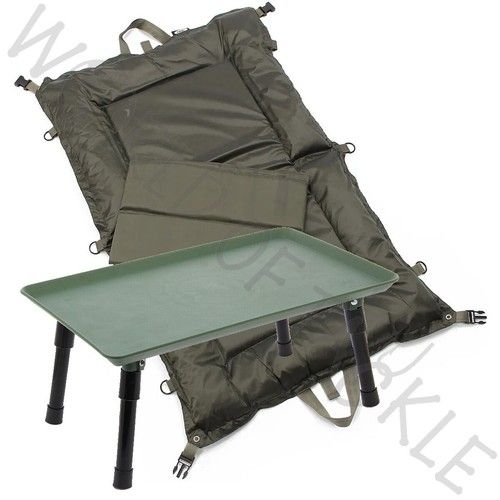 Carp Fishing Beanie Unhooking Mat NGT Padded Large 104cm x 64cm AND Bivvy Table