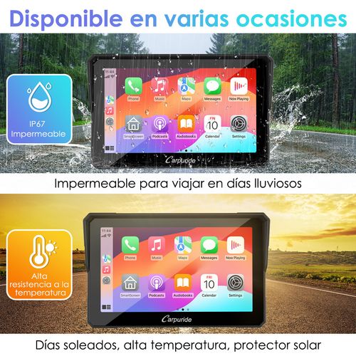 Carpuride W702B Moto Wireless Carplay Android Auto With BMW Navigation Mount — image 4