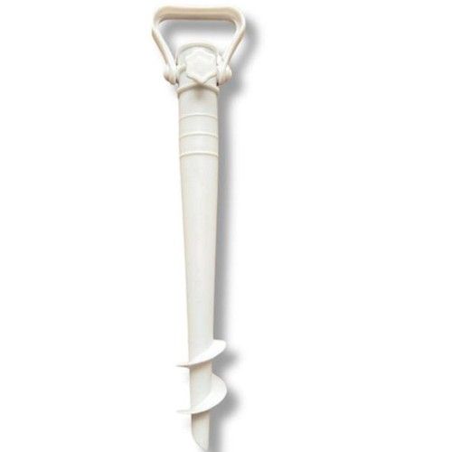 Screw In Parasol Base Ground Anchor Spike Stand Beach Garden Umbrella Holder