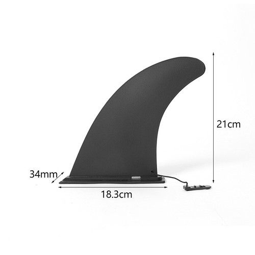 Universal SUP Fin 9 Inches Paddle Board Single Fins Surfboard Fins for Longboard
