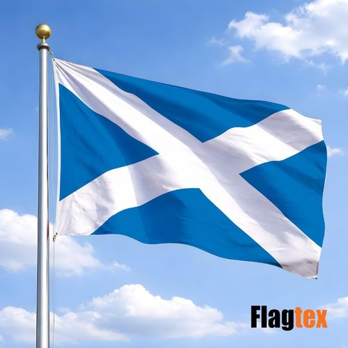 Scottish Saltire Flag 90cm x 60cm | Double Sided, Fade Resistant Banner — image 5