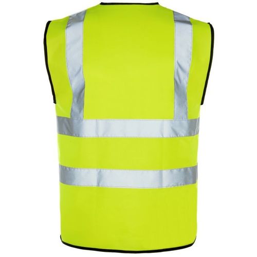 Hi Vis Vest Yellow Orange High Viz Visibility Waistcoat Safety Work Lot EN 20471 — image 2