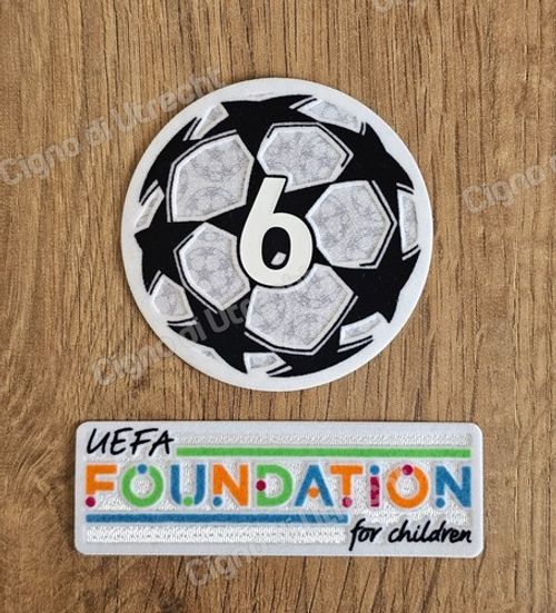2021-2023 Liverpool Bayern Munich Champions League Starball Sleeve Patch Badge 
