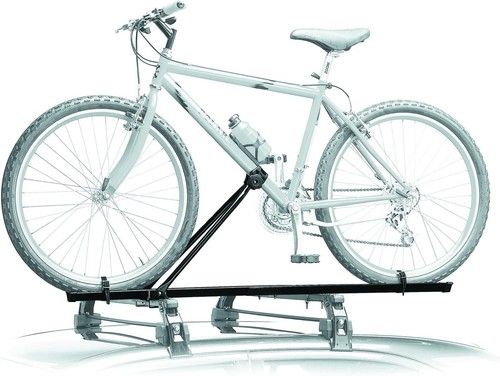 2 x Car Roof Mounted Rack Bar Mounted Bike Cycle Carrier Upright Bike Carrier