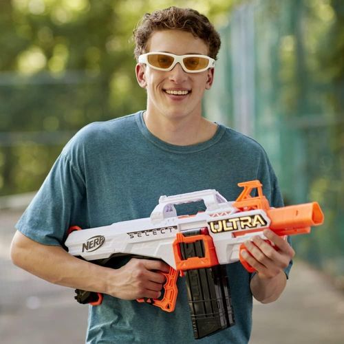 Nerf Ultra Select Fully Motorized Blaster, Fire 2 Ways, Includes Clips and Darts — image 8