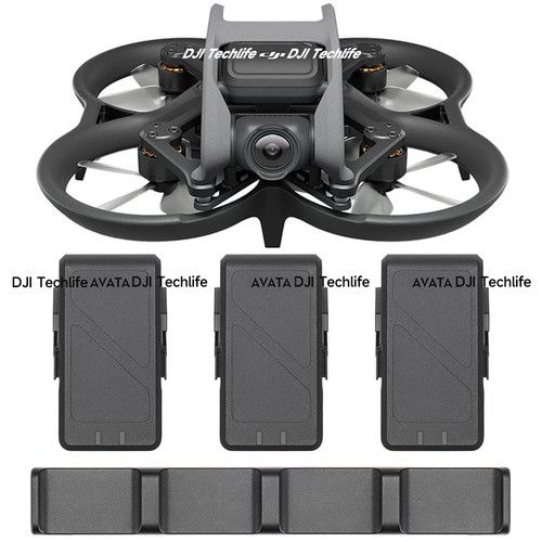 Original DJI Avata Drone with Charging Hub ＆ 3 × Intelligent Flight Batteries