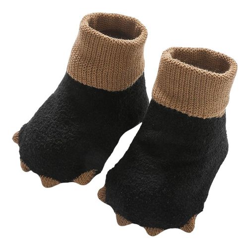 2Pairs Non-slip Warmer Baby Socks Infant Newborn Toddler Thick Sock 0 -18 Months — image 1