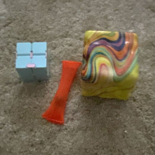 2x 2x2 Cube Twist Puzzle Set, Plastic Strategy Game, Multi-colour Blue, 17+ — image 1