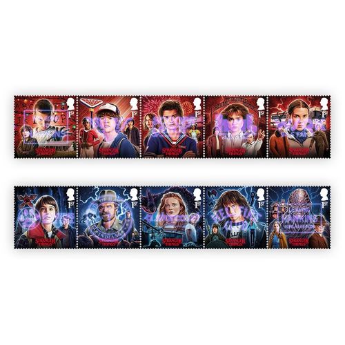 Stranger Things Stamps Presentation Pack from Royal Mail — image 9