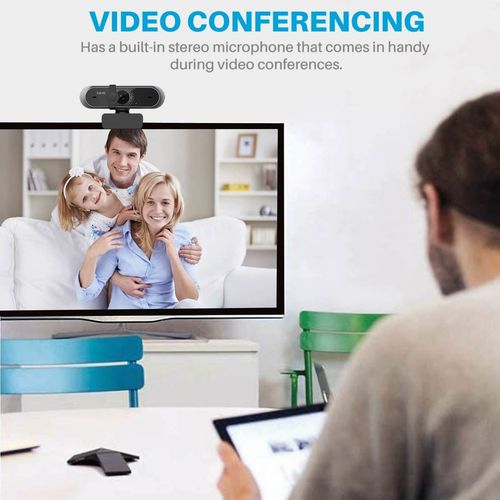 Full HD 1080P Webcam USB AutoFocus Web Camera With Microphone For PC Laptop UK — image 7