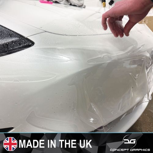 Front Bumper Stone Chip Guard TPU PPF Paint Protection Film Kit for BYD Seal — image 3