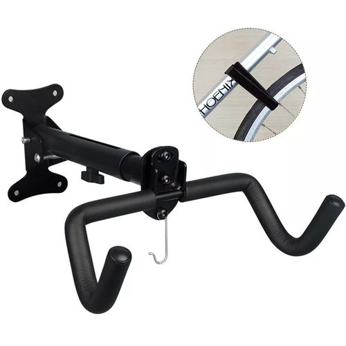 Bike Storage Hanger Wall Mounted Adjustable Bicycle Hook Rack Garage Stand Tool — image 7