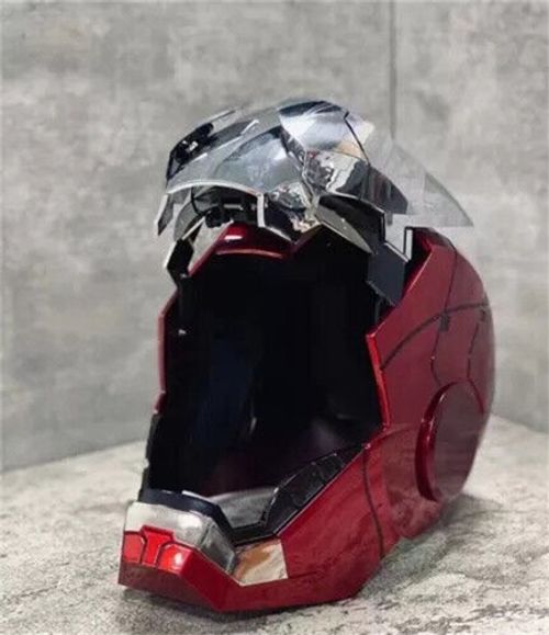 Autoking Iron Man Helmet MK5 1/1 Voice-controlled Mask Transform Cosplay Prop