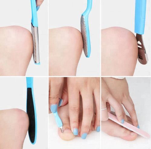 8Pc Pedicure Kit Foot File Callus Remover Rasp Dead Skin Scraper Heel Care Tool — image 4