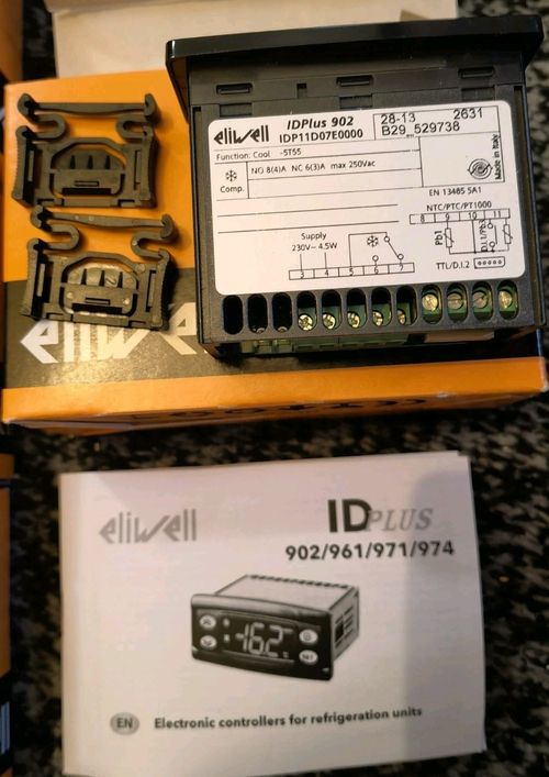 ELIWELL ID PLUS 902/961/921/974 Digital Thermostat Controller IDPLUS IDP11D07E00 — image 2