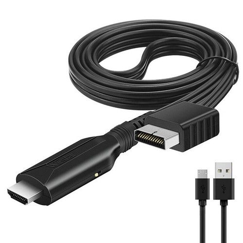 For Sony PS1/PS2 to HDMI Adapter Audio Video Converter 1M Link Cable Plug &Play*