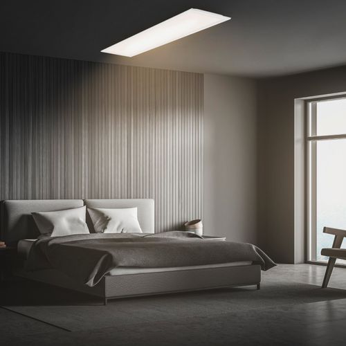 LED Panel Ceiling Light 100cm CCT Dimmable Lamp  24W Remote Control Hallway — image 10