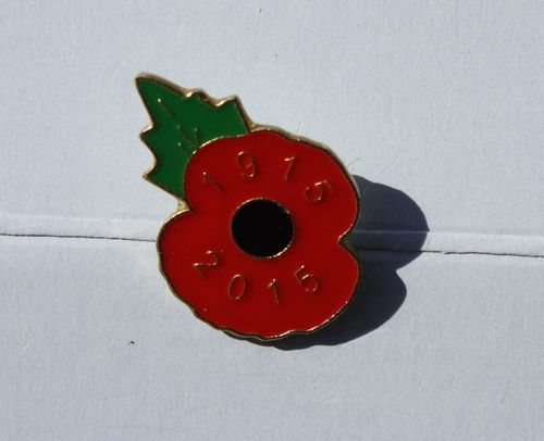 Poppy¹  - Remembrance - Lapel Enamel Pin Badge - Choose 1 from selection shown — image 1