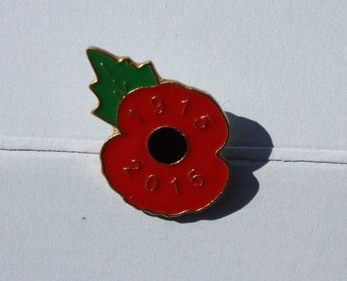 Poppy¹  - Remembrance - Lapel Enamel Pin Badge - Choose 1 from selection shown