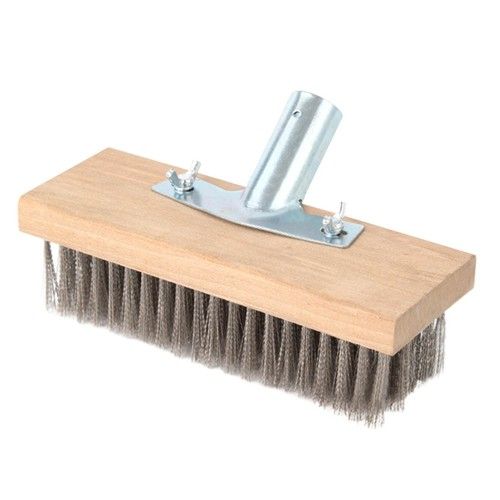 Handle Wire Brush Cleaning Metal Stainless Wire Scratch Brushes BBQ Wire Broom