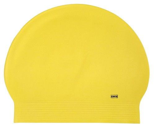 CHEX Latex Plain Adults Junior 8+ Years Boys Girls Mens Ladies Swimming Swim Cap